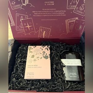 Crabtree & Evelyn Candle and Bath set